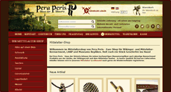 Desktop Screenshot of peraperis.com