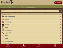 Tablet Screenshot of peraperis.com